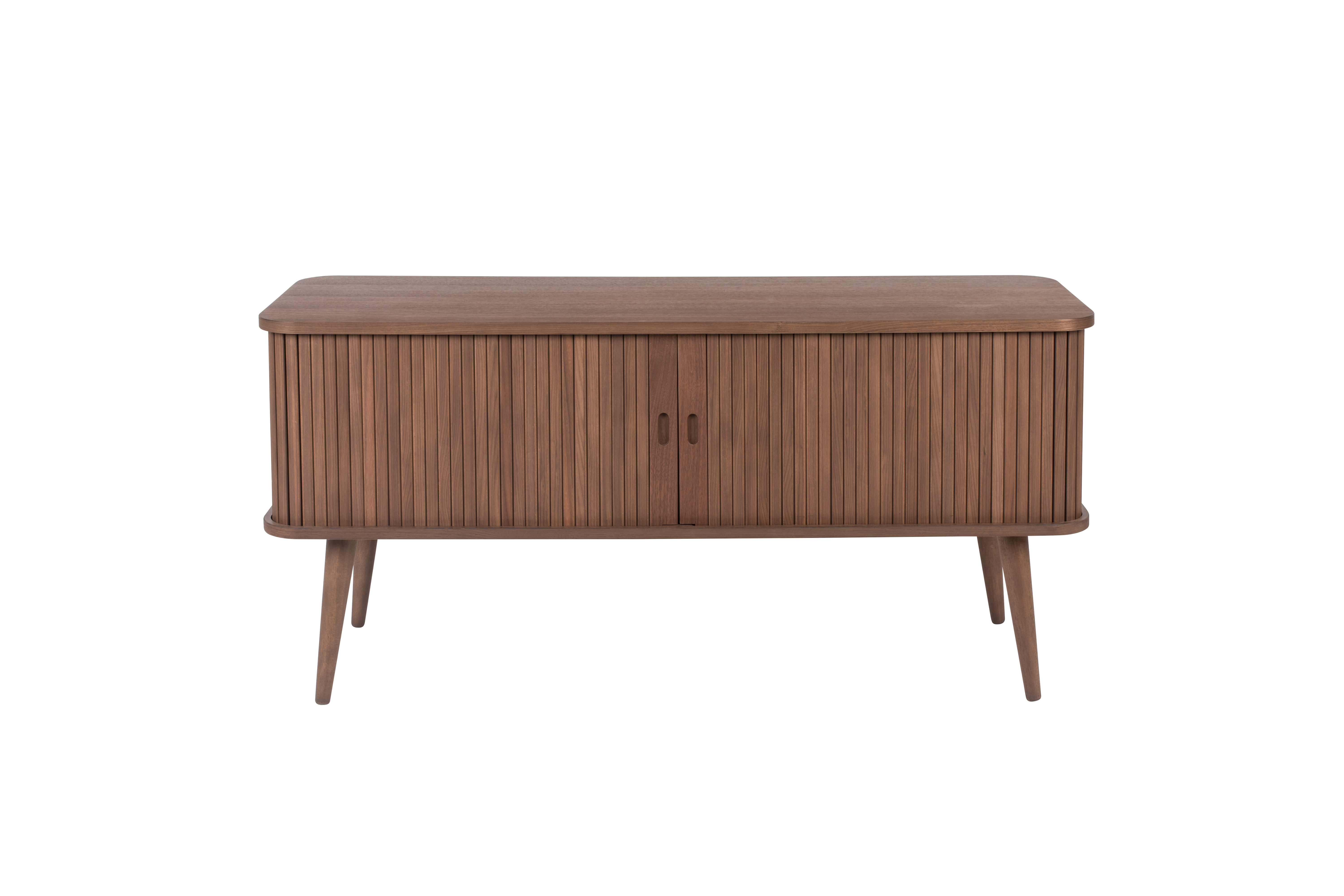 Zuiver Barbier Tv-bord       Skydelåger Brun Valnøddefinér Og Gummitræ  120x40