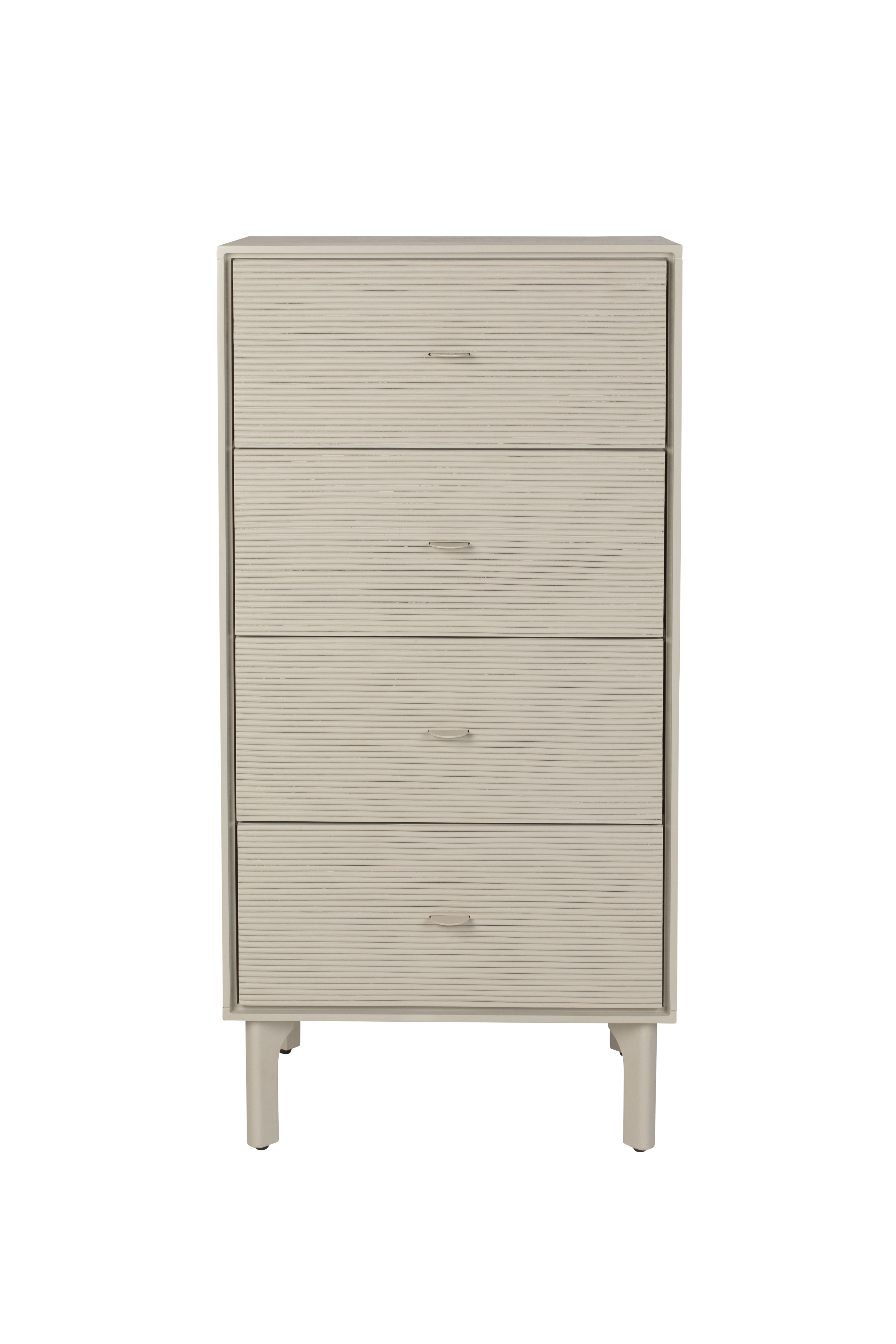 Zuiver Morning Kommode       Skuffer Grå Rattan Mdf Akacietræ
