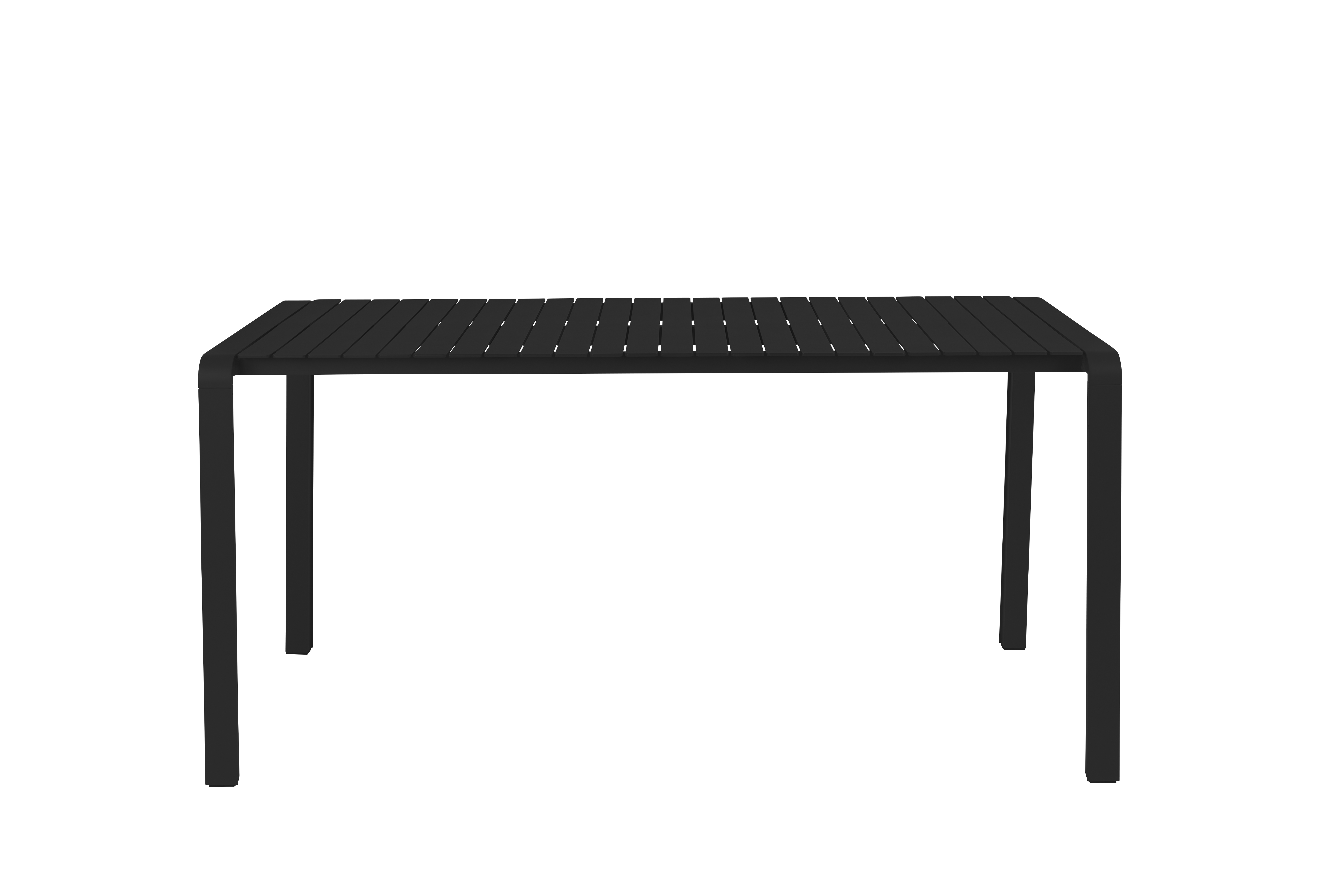 Zuiver Vondel Havebord  Rektangulær Sort Aluminium  168 5x87