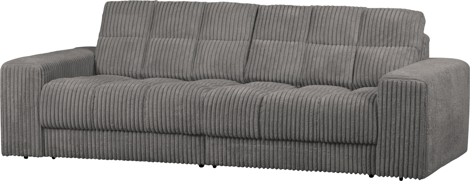 -personers Fløjlssofa Woood Second Date Terrazzo H78   B226   D99 Cm