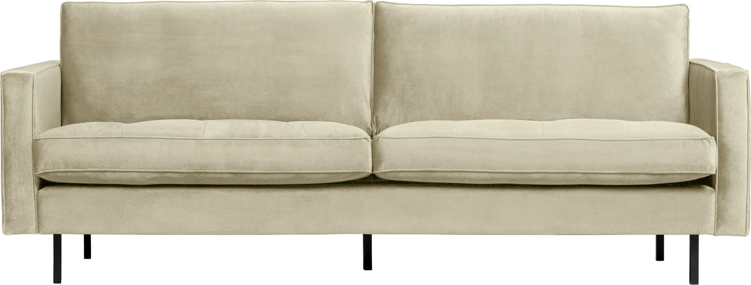 -personers Sofa Woood Rodeo Classic 230 Cm Pistaciegrøn Velour