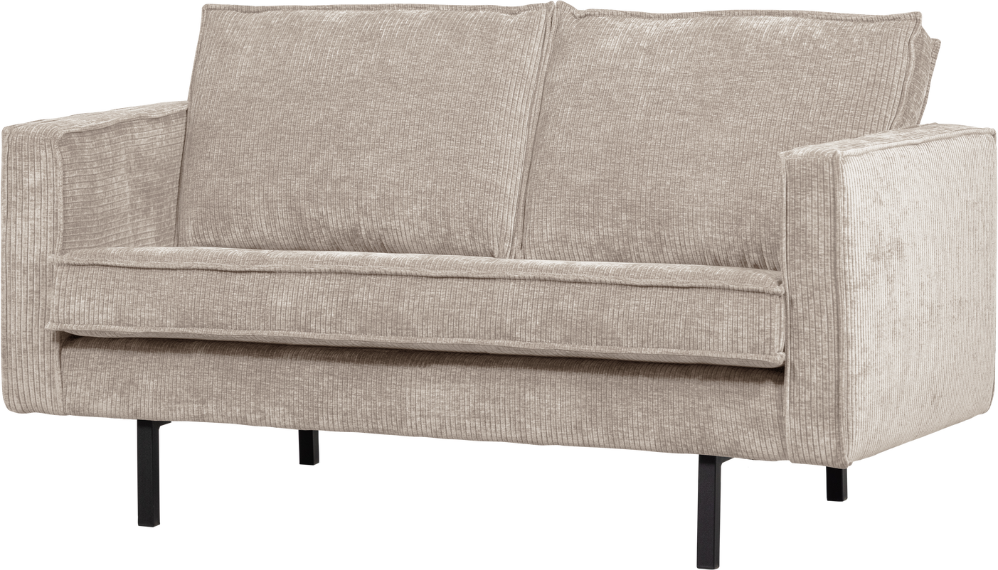 -personers Sofa Woood Rodeo Ecru Remy Ribstof 150 Cm Kompakt 100  Polyester