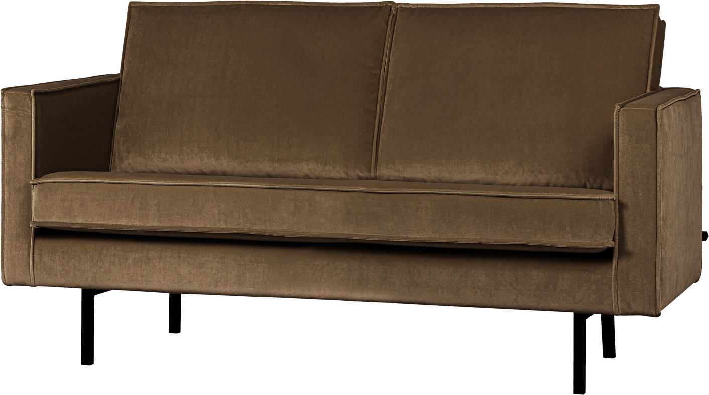 -personers Sofa Woood Rodeo Jarra Velour Taupe 150 Cm Fsc