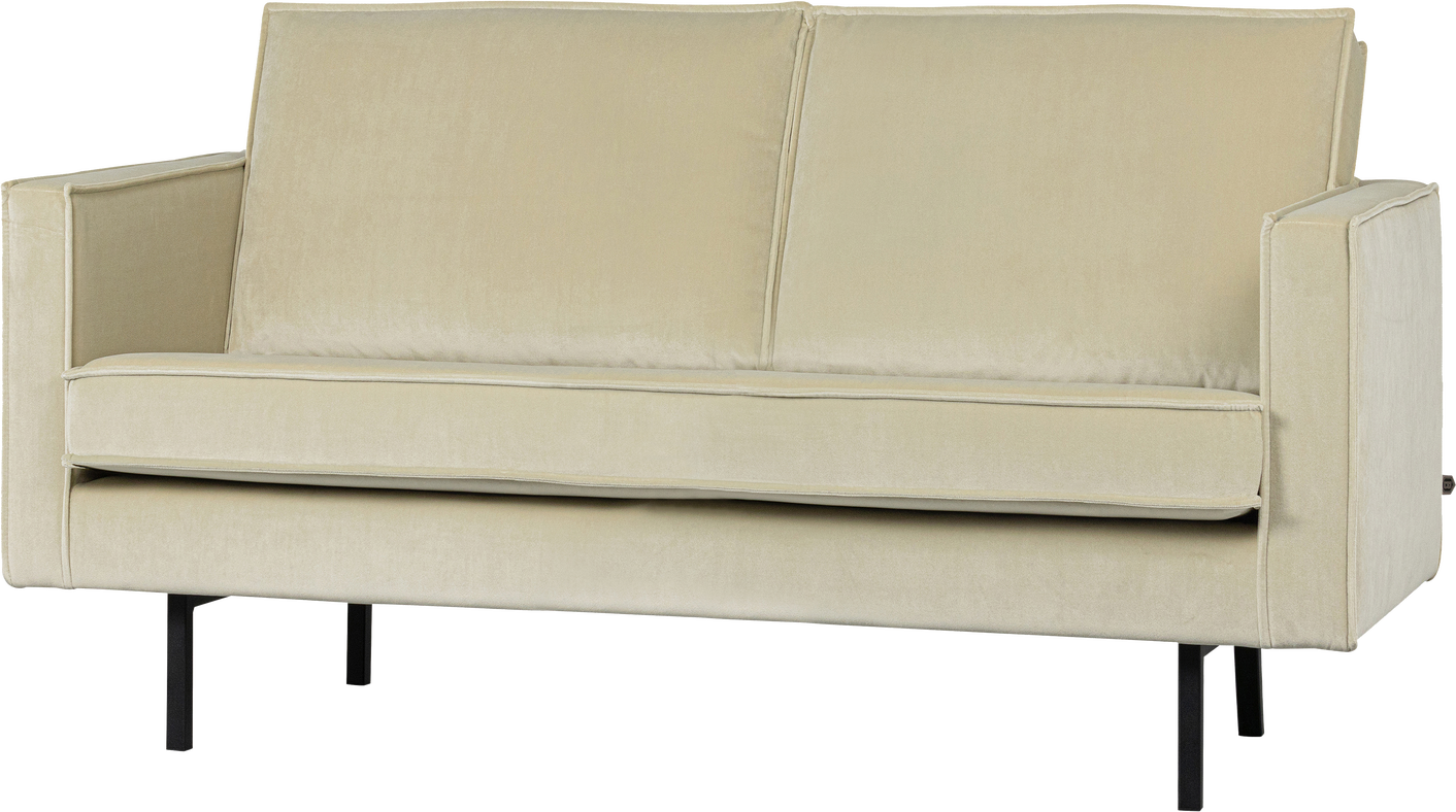 -personers Sofa Woood Rodeo Pistaciegrøn Velour  Kompakt 150 Cm  Højt Benstel